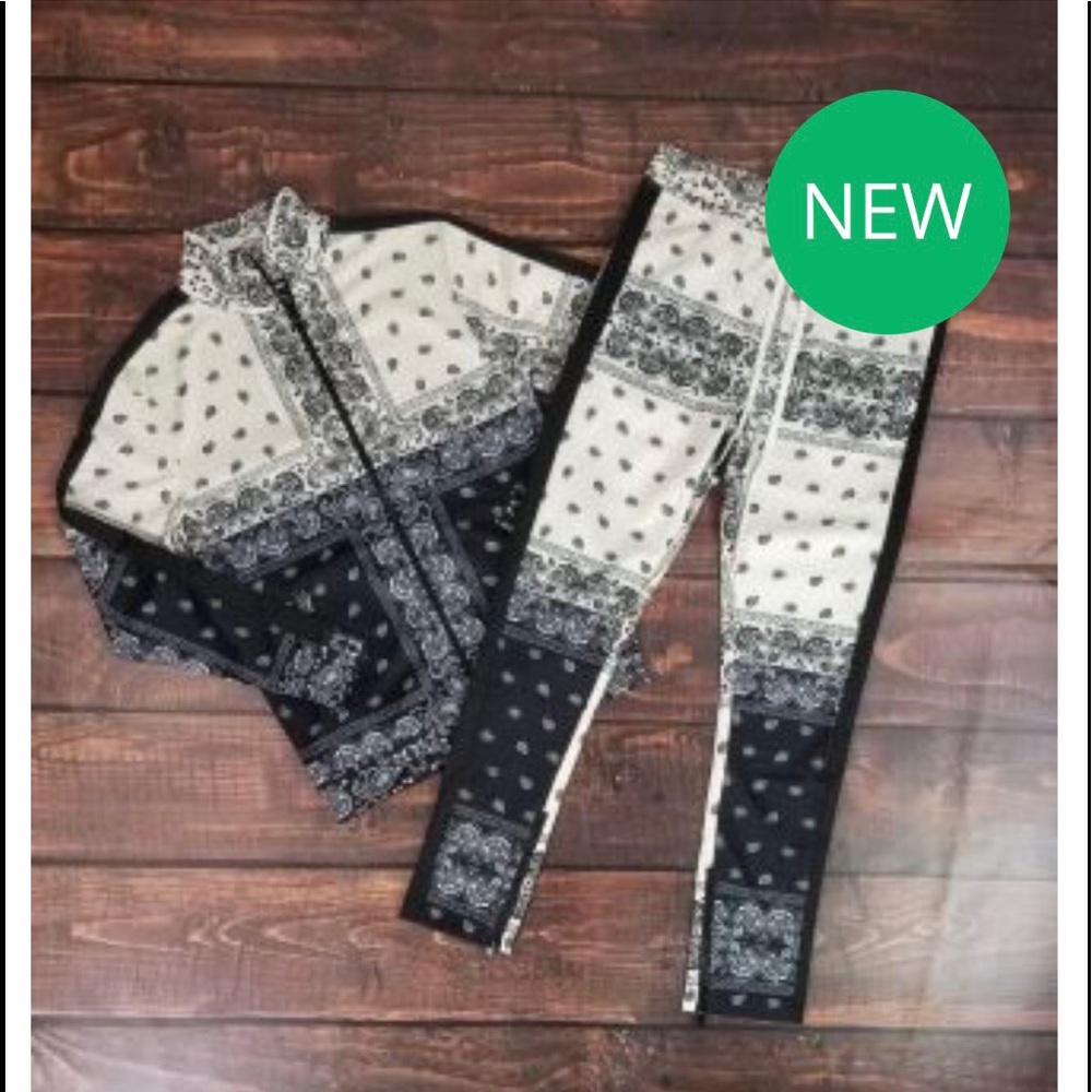 Men’s Bandana Track Suit